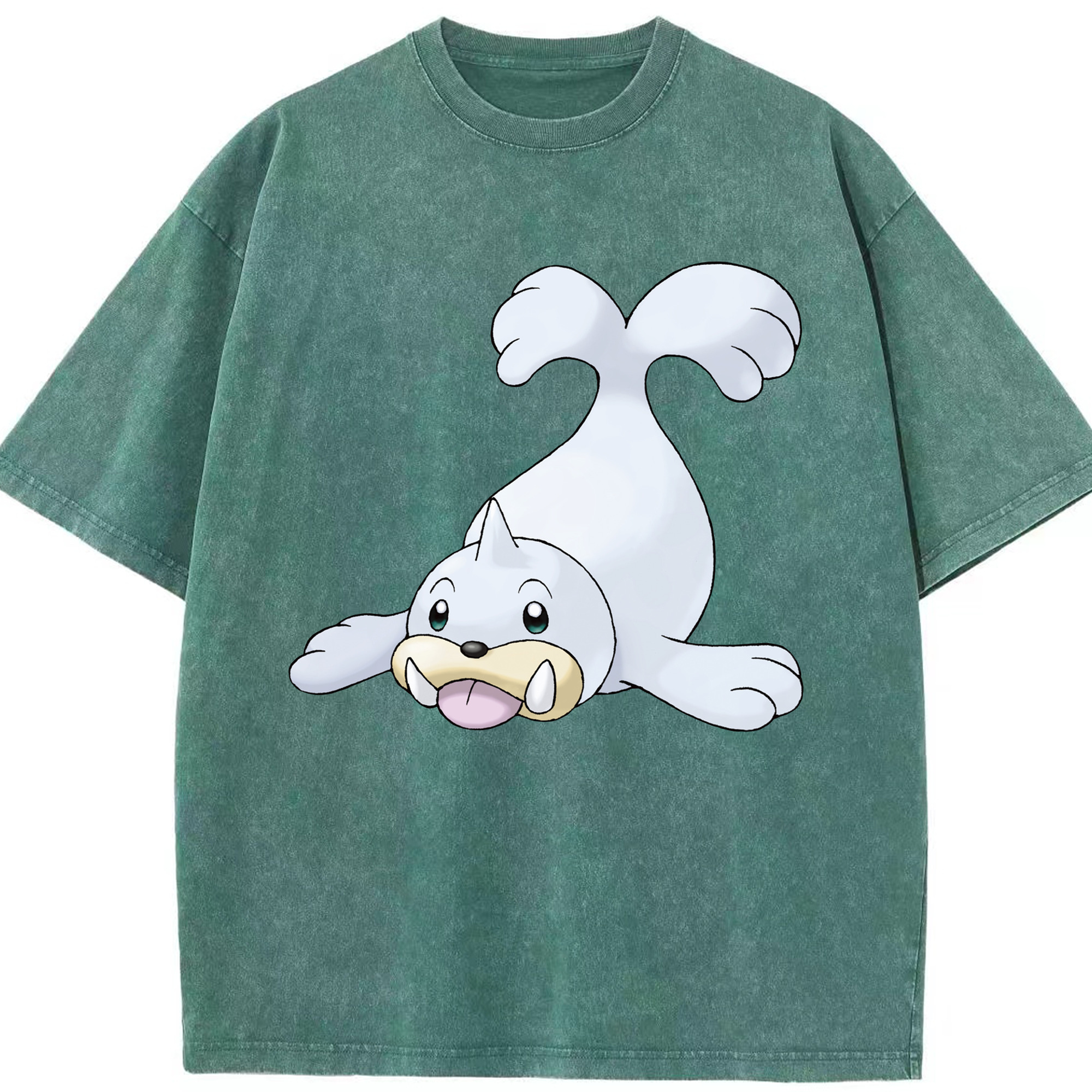 （画像用） ポケットモンスター Pokémon 綿100% ヴィンテージ風 半袖Tシャツ（フロントプリント）
